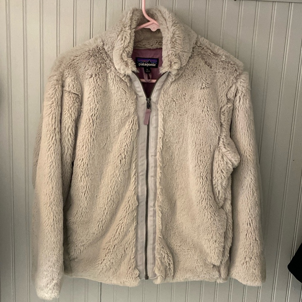 Girls faux fur jacket